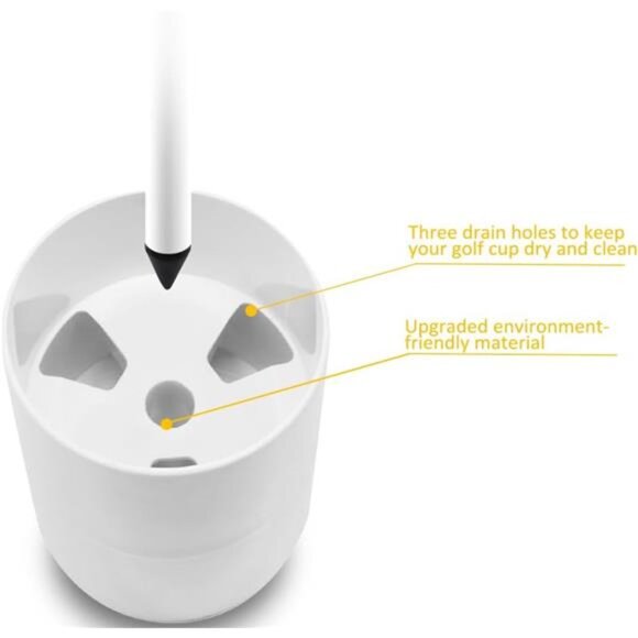 Golf Flagstick6ft,Portable FiveSection Design for Backyard Practice PuttingGreen - Picture 3 of 7